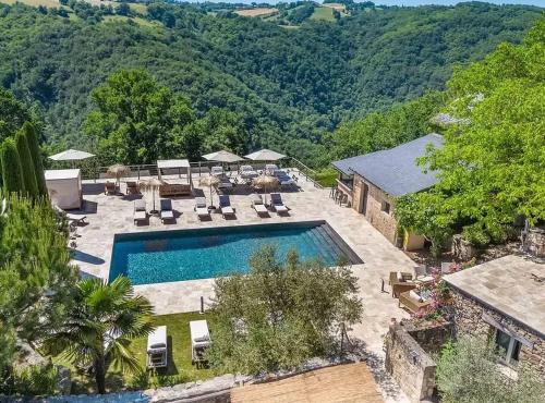 Maison indépendante avec piscine partagée, Maleville, 150 m²