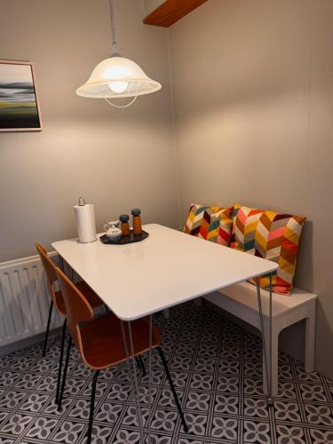 Zona d'estar a Scandinavian retro