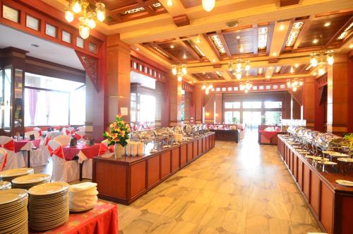 Restaurace v ubytování Welcome Jomtien Beach Hotel