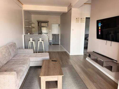 TV i/ili multimedijalni sistem u objektu Buena Vista Apts