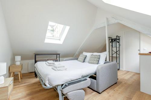 Studio lumineux en plein cœur du Marais