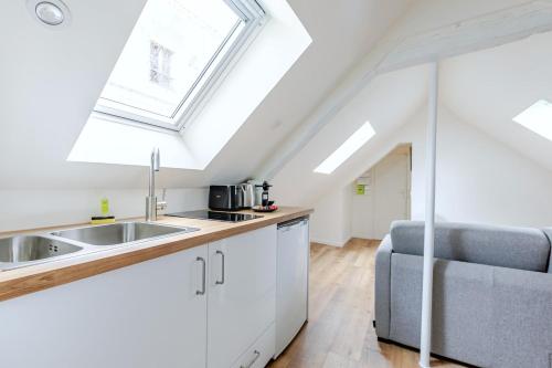 Studio lumineux en plein cœur du Marais