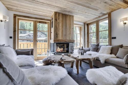 Stunning High-End Apartment with balcons Les Rives de lIsère 3