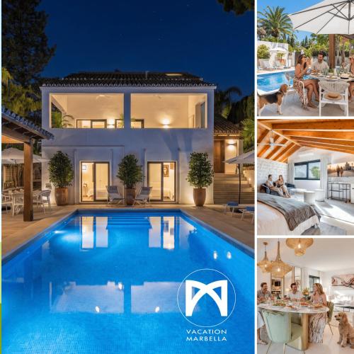 Vacation Marbella I Villa La Cabane, Luxury, Heated Pool, 300m to the Beach