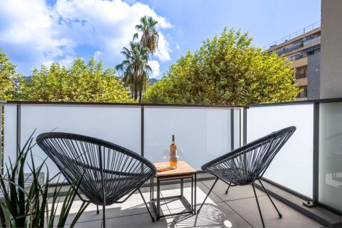 Appartement du Port with park view