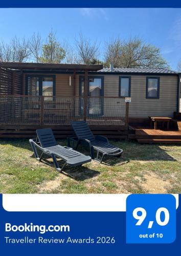 camping les dunes 5 étoiles mobil home 6 personnes A16