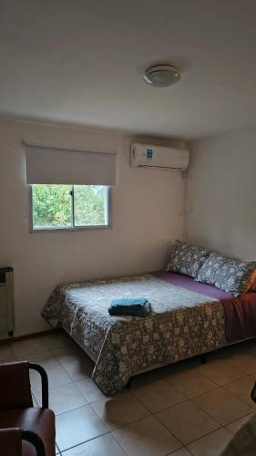 a bedroom with a large bed in a room at La Angelica in Juana Koslay 