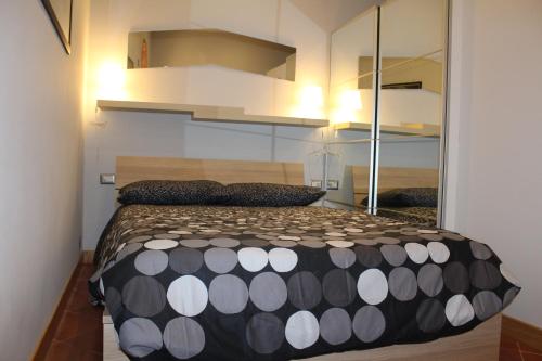 Ένα ή περισσότερα κρεβάτια σε δωμάτιο στο B&B Centro Storico Viterbo