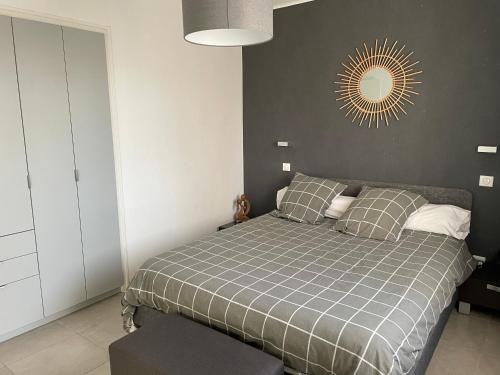 Katil atau katil-katil dalam bilik di appartement cosy