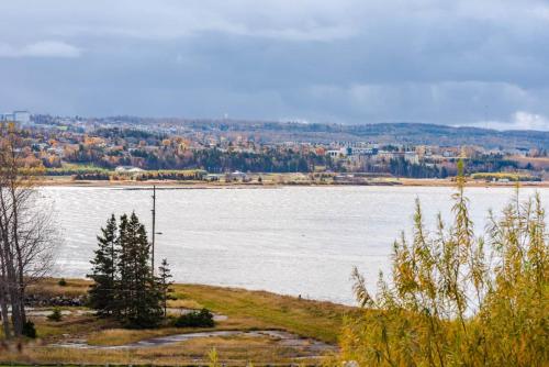 a view of a large body of water at Hôtel à la maison - La Bleue Maritime in Rivière-du-Loup