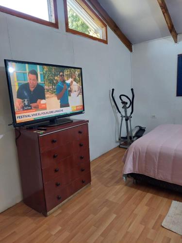 Et tv og/eller underholdning på Cabañas Nelly
