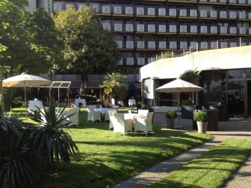 Zahrada ubytování Royal Plaza Montreux