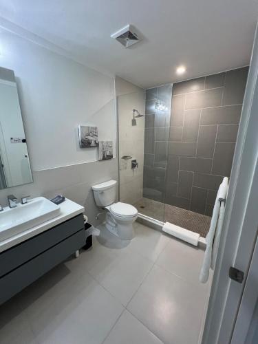 Kylpyhuone majoituspaikassa Serenity suites
