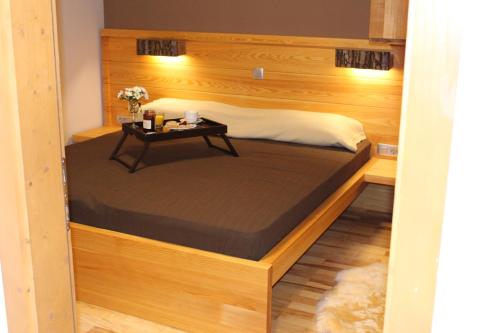Voodi või voodid majutusasutuse Apartment Appohorje toas