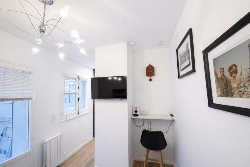 Appartement coeur paris 16 avec terasse - 2P