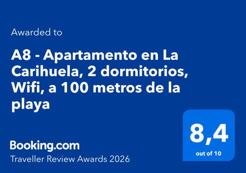 A8 - Family 2-Bedroom with Free Private Parking - 100 m from La Carihuela Beach