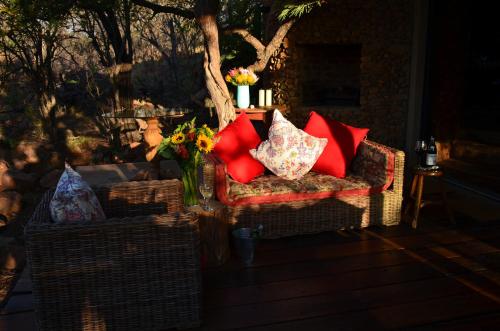 Zona de estar de Kukama's Rest at Zebula 317