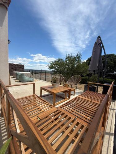 Agréable villa récente au cœur d’un charmant petit village