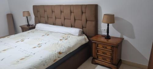 Postel nebo postele na pokoji v ubytování Apartment Majdoline