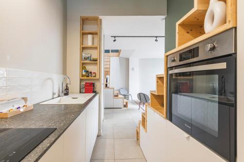 Loft des Moissons - central and double parking