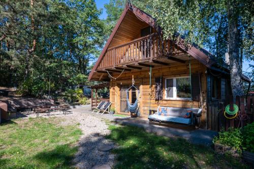 Dream Forest Cabin -dom w lesie pod Warszawą