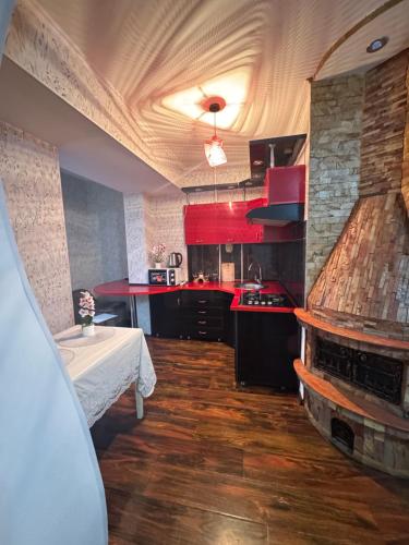 Dapur atau dapur kecil di Комфорт мм