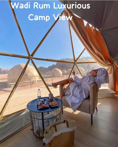 Wadi Rum Luxurious Camp View