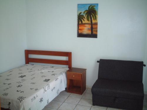Katil atau katil-katil dalam bilik di Residencial Paraiso