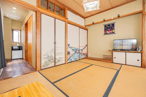 东京中心 新装修和风宽敞公寓 直达上野新宿东京 402