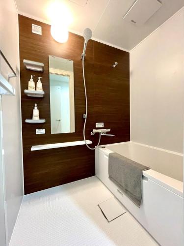 CLAIRE 芝公園 Tokyo Tower - C1- 2Bedrooms 2 toilets with livingroom and terrance