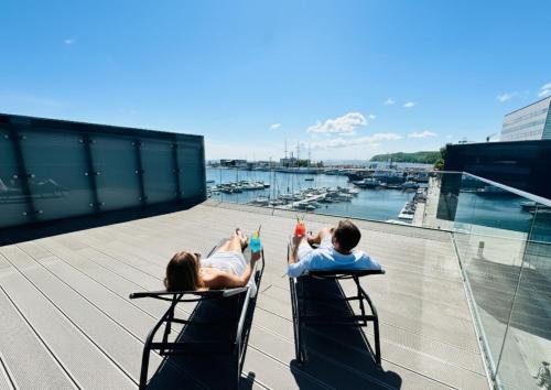 Apartament Faltom 26 Yacht Park z tarasem