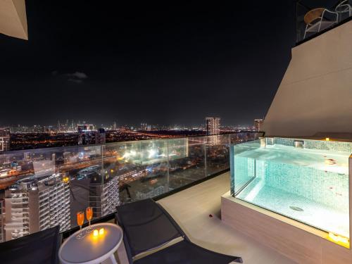 Royal Vista - Luxury 1BR Apartments with Private Jacuzzi at Binghatti Royale - JVC