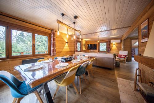 Chalet Gérardmer Jacuzzi 6 places & salle de jeux & proche lac & parking privé