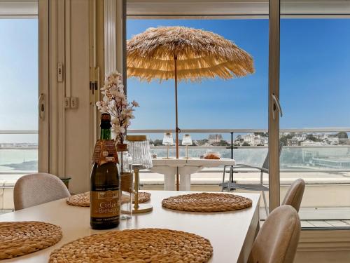 Le Crystal - Vue Mer & Accès Plage - Parking Privé