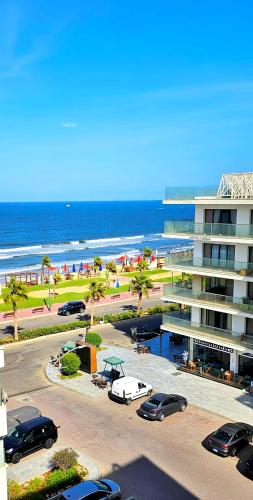 Luxurious Chalet with Ocean Views in Porto Said Resort