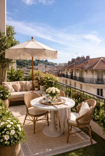 Penthouse avec terrasses panoramiques