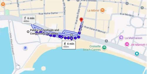 Sea View 2BR 2BA - 4 min Palais - Ideal Cannes Film Festival Stay photo 27