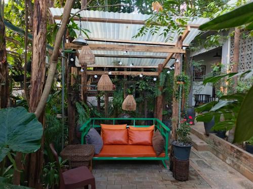 Hotel exterior and surroundings at Green Stay Village, Siem Reap, Green Stay Village