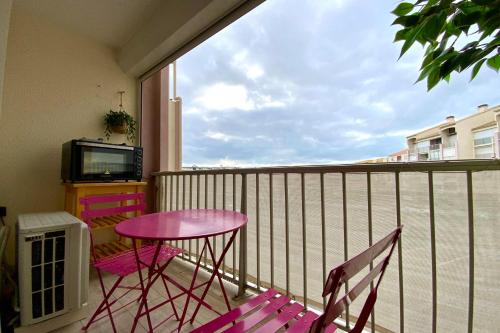 Les Saladelles 1 chambre climatisé 4 pers proche plage tout à pied