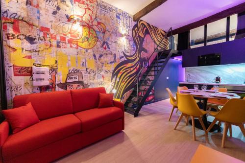 Loft de 6 couchages, bord de mer à Nice