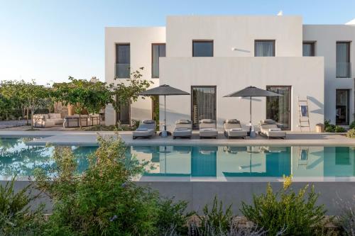 -Votsalakia- Brand New Seaside 5BDR Villa Lavender