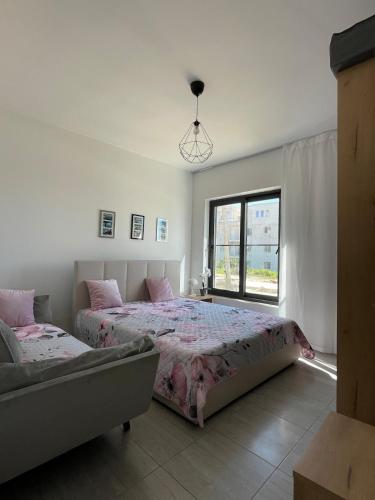 Llit o llits en una habitació de Apartment calipso