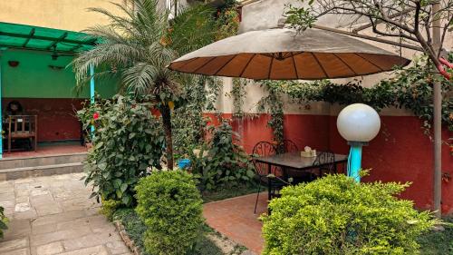 Puutarhaa majoituspaikan Nextdoor Thamel ulkopuolella
