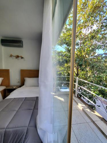 Llit o llits en una habitació de Wander Luxe hostel