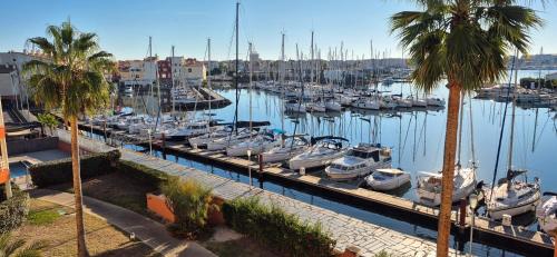 Le Matago A37, studio superbe vue port, clim, parking