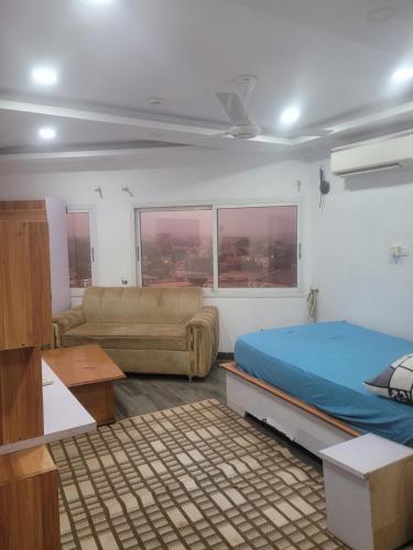 Postel nebo postele na pokoji v ubytování Apartment PATTE D'OIE