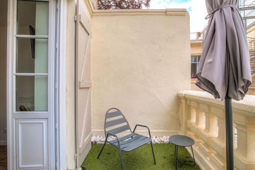 Joli studio climatisé avec terrasse - Lyon centre photo 13