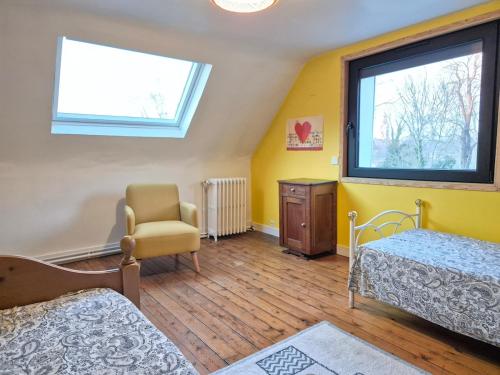Villa Brique et Silex Terrasse Jardin Parking Rouen
