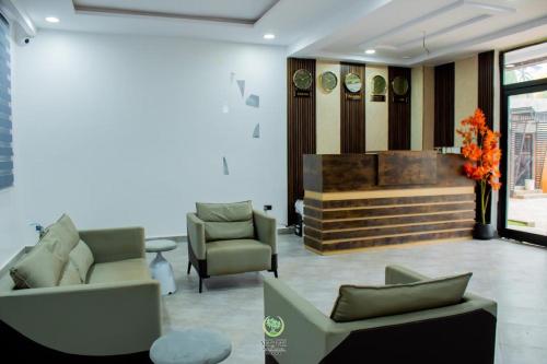 Zona d'estar a Maghaz Hotel