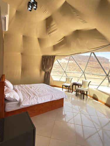 Llit o llits en una habitació de Fadi camp
